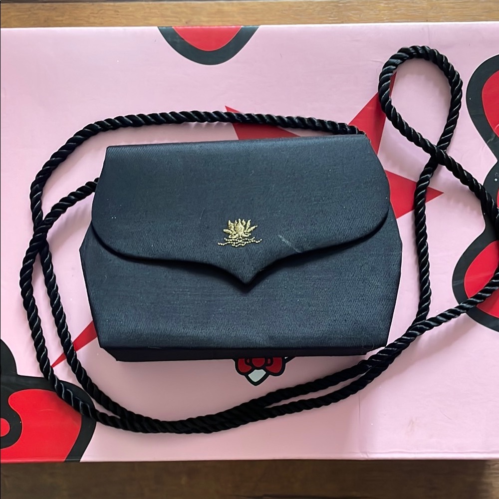 Vintage Black Shoulder Bag